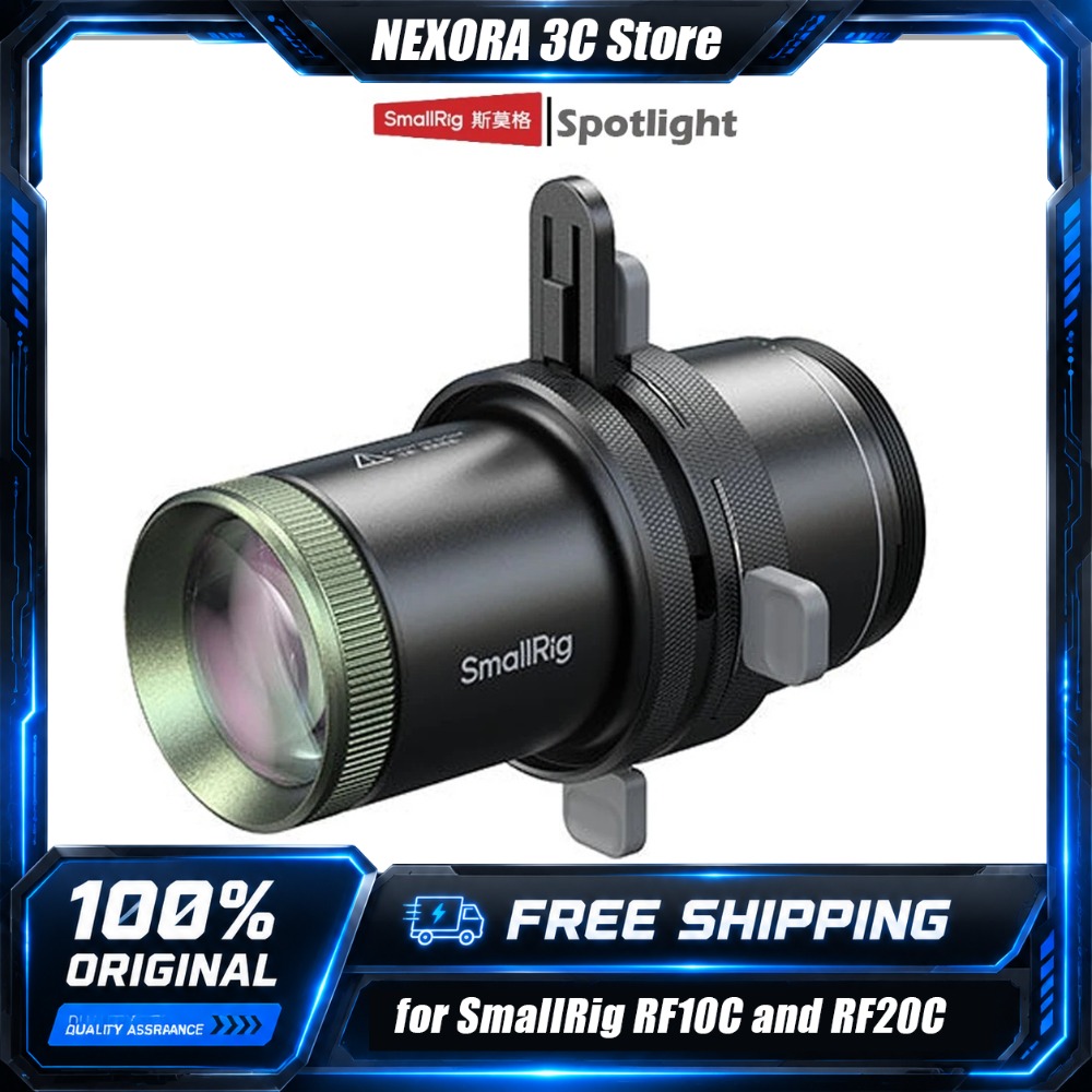 Fresnel Lens Attachment - SmallRig 6376 SP อุปกรณ์เสริมสปอตไลท์สำหรับไฟวิดีโอ LED RF