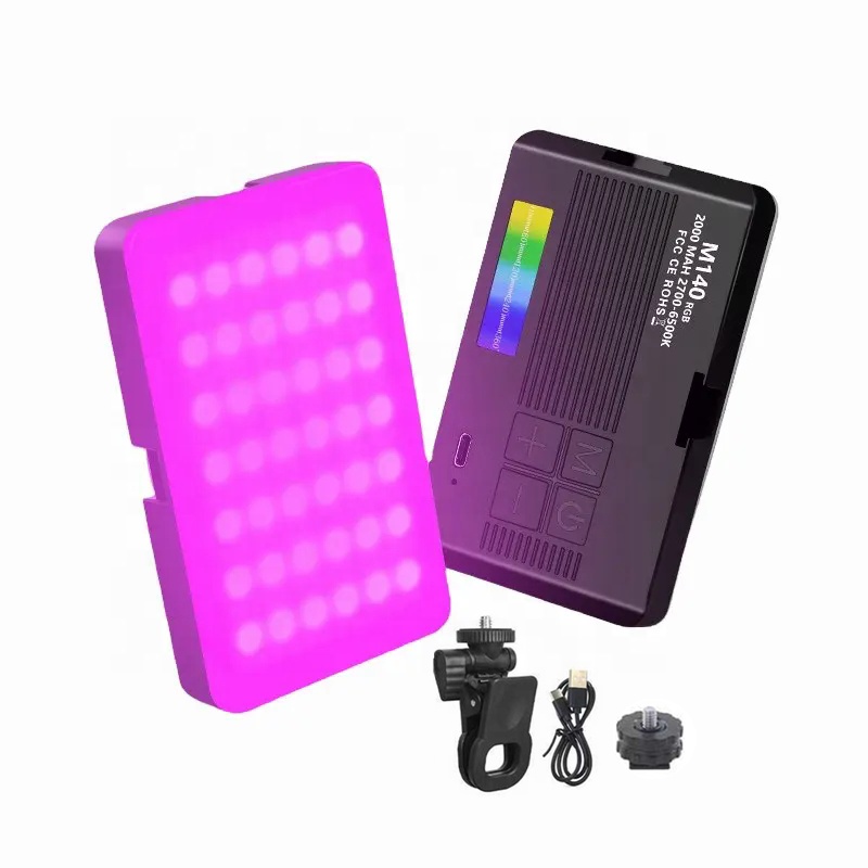 Video Light Panel Led - ไฟ LED แบบแผงขนาดเล็ก RGB สองสี สำหรับถ่ายภาพ