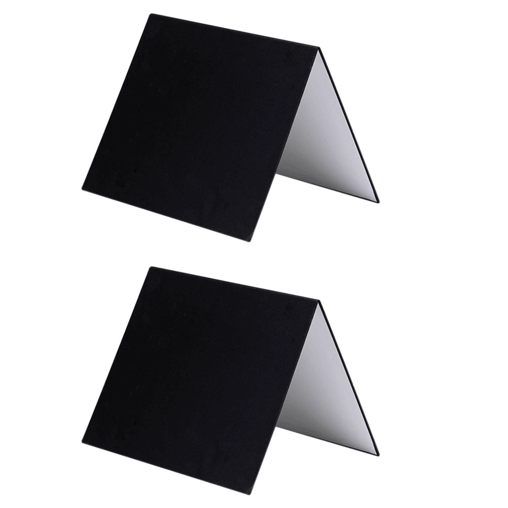 Photography Lighting For Food - แผ่นสะท้อนแสงสำหรับถ่ายภาพ 2 ชิ้น ขนาด A4 แบบพับได้