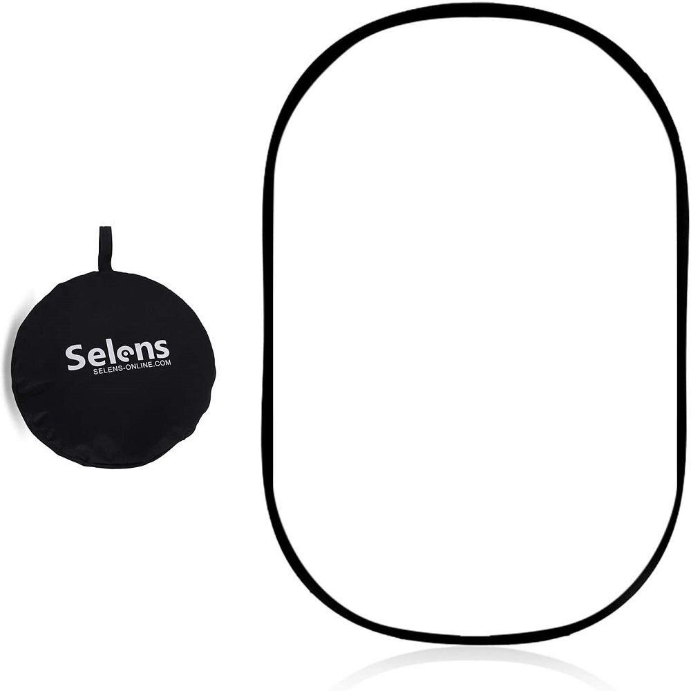 Video Light Panel Led - Selens White Diffuser เครื่องกระจายแสงแบบพับได้ แผงกระจายแสง แผงสะท้อนแสง