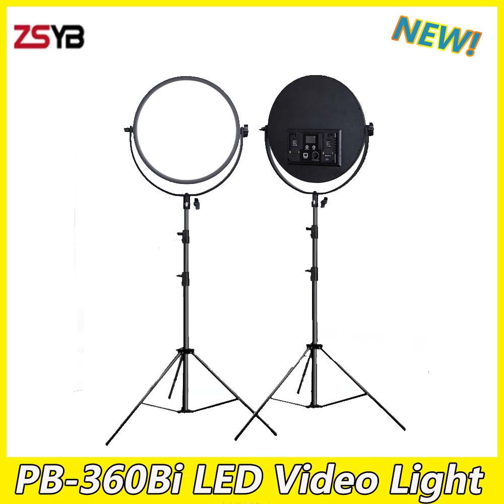 Photography Lighting For Indoor - ZSYB PB-360Bi LED Video Light 60