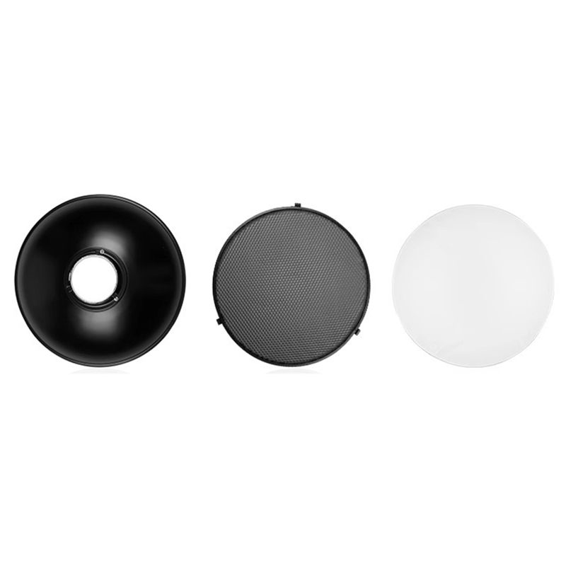 Photography Lighting Beauty Dish - แผ่นสะท้อนแสงแบบ Beauty Dish ขนาด 30 ซม.