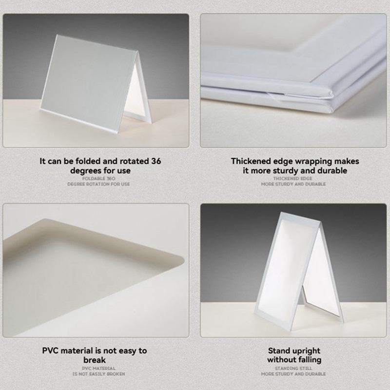 Photography Lighting For Food - แผ่นสะท้อนแสงแบบพับได้ V-Flat สำหรับถ่ายภาพอาหารและสินค้า แสงสีอบอุ่น รุ่น A32R