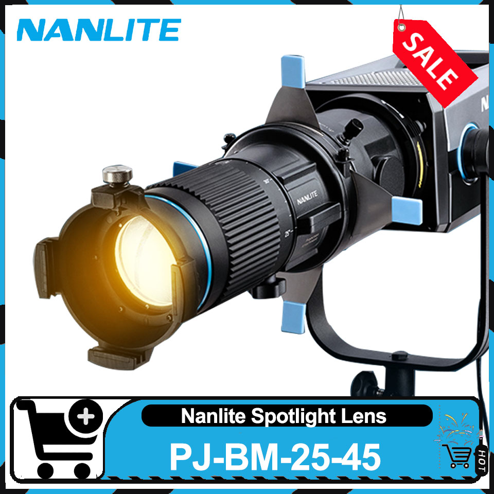 Fresnel Lens Attachment - เลนส์เฟรสเนล Nanlite PJ-BM-25-45 แบบ Bowens Mount