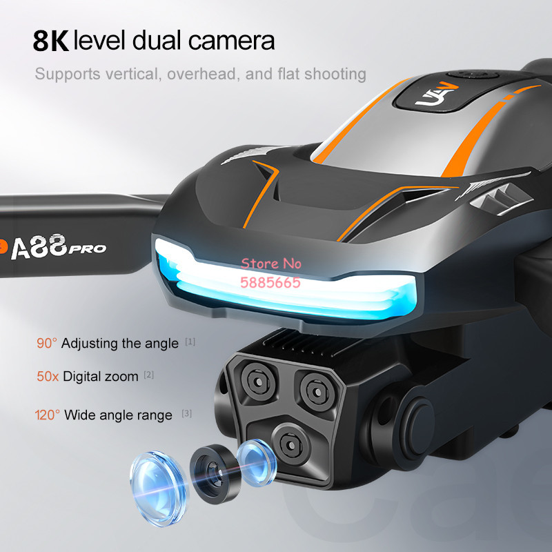โดรนถ่ายภาพทางอากาศ 8K ระบบ Op - Photography Lighting For Indoor บทวิจารณ์และราคา
