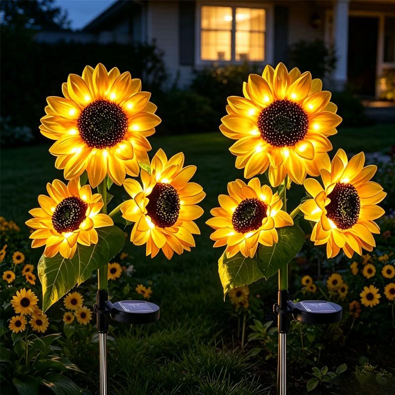ชุดไฟโซลาร์เซลล์รูปดอกทานตะวัน - Flower Photography Led Lighting Pack บทวิจารณ์และราคา