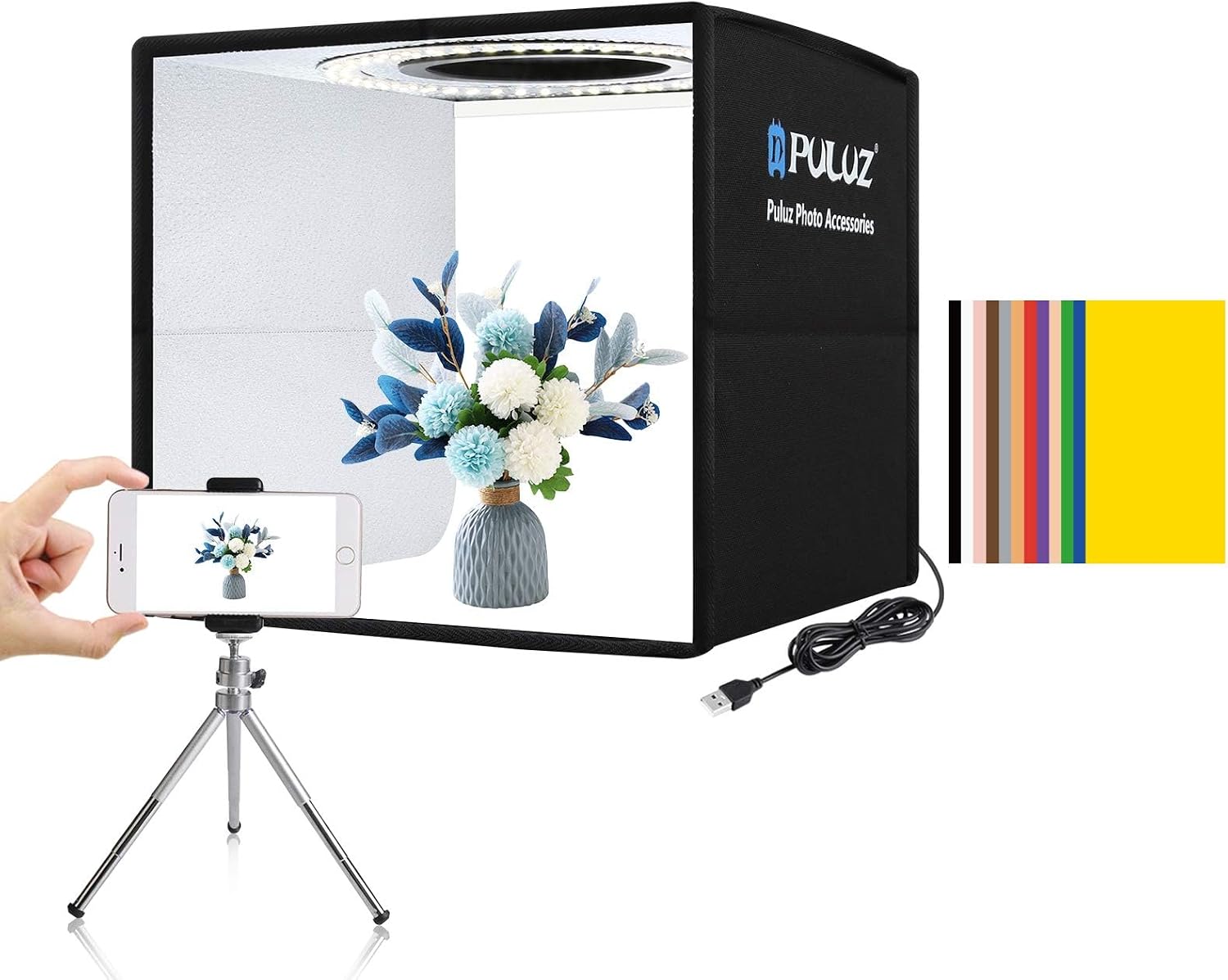 ไฟวิดีโอ LED RGB พร้อมการควบคุ - Video Light Panel Led บทวิจารณ์และราคา