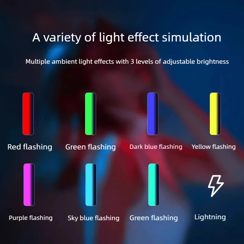 ไฟส่องสว่างแบบมือถือ RGB – ไม้ - Photography Lighting For Indoor บทวิจารณ์และราคา