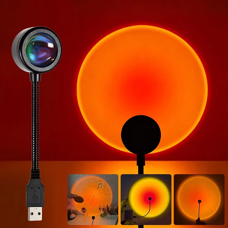 โคมไฟ USB ไล่เฉดสีสันสดใส ตกแต - Photography Lighting Background บทวิจารณ์และราคา