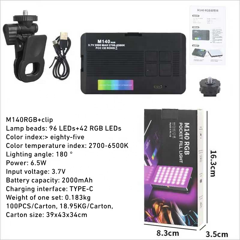 ไฟ LED แบบแผงขนาดเล็ก RGB สองส - Video Light Panel Led บทวิจารณ์และราคา