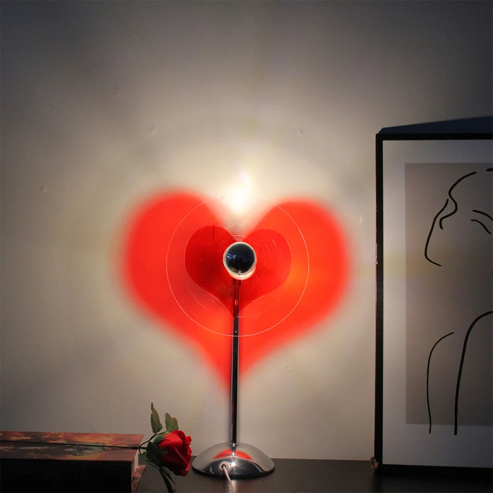 โคมไฟตั้งโต๊ะ USB รักโรแมนติกโ - Photography Lighting No Shadows บทวิจารณ์และราคา