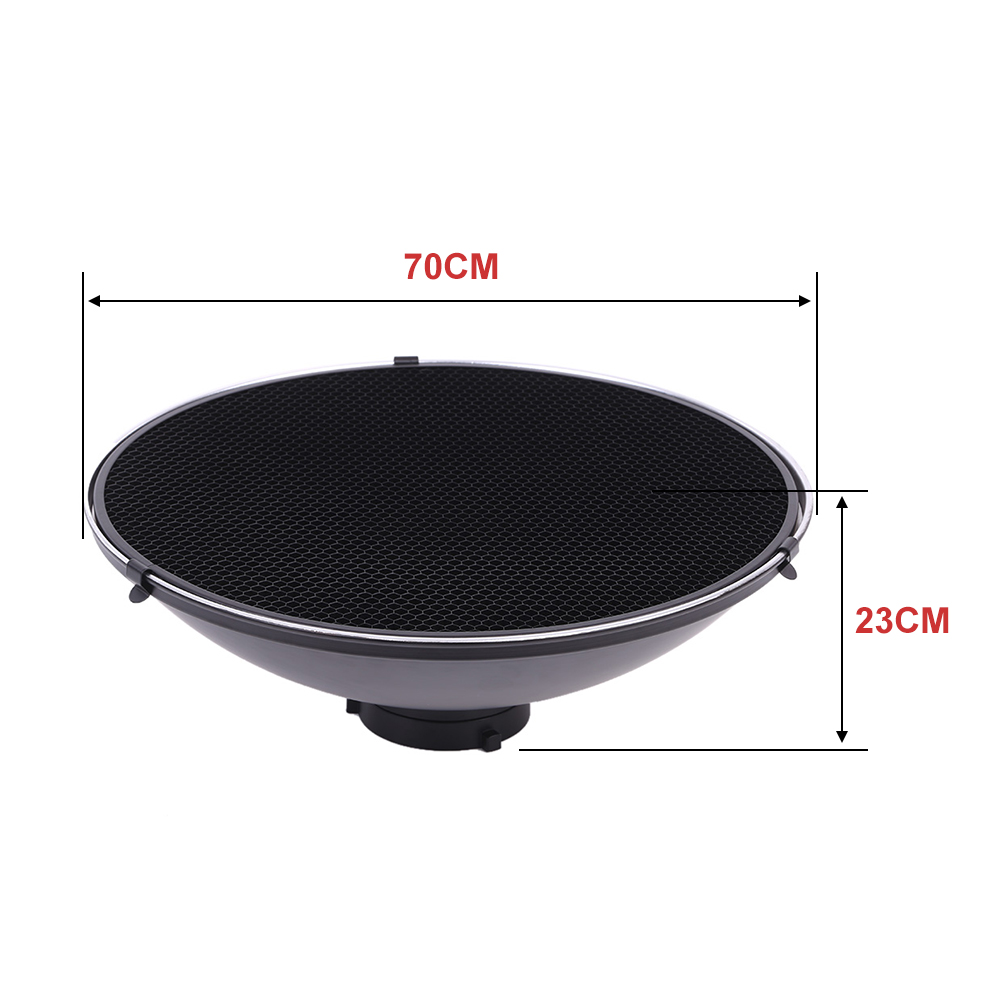อุปกรณ์กระจายแสงสำหรับไฟแฟลชสต - Photography Lighting Beauty Dish บทวิจารณ์และราคา