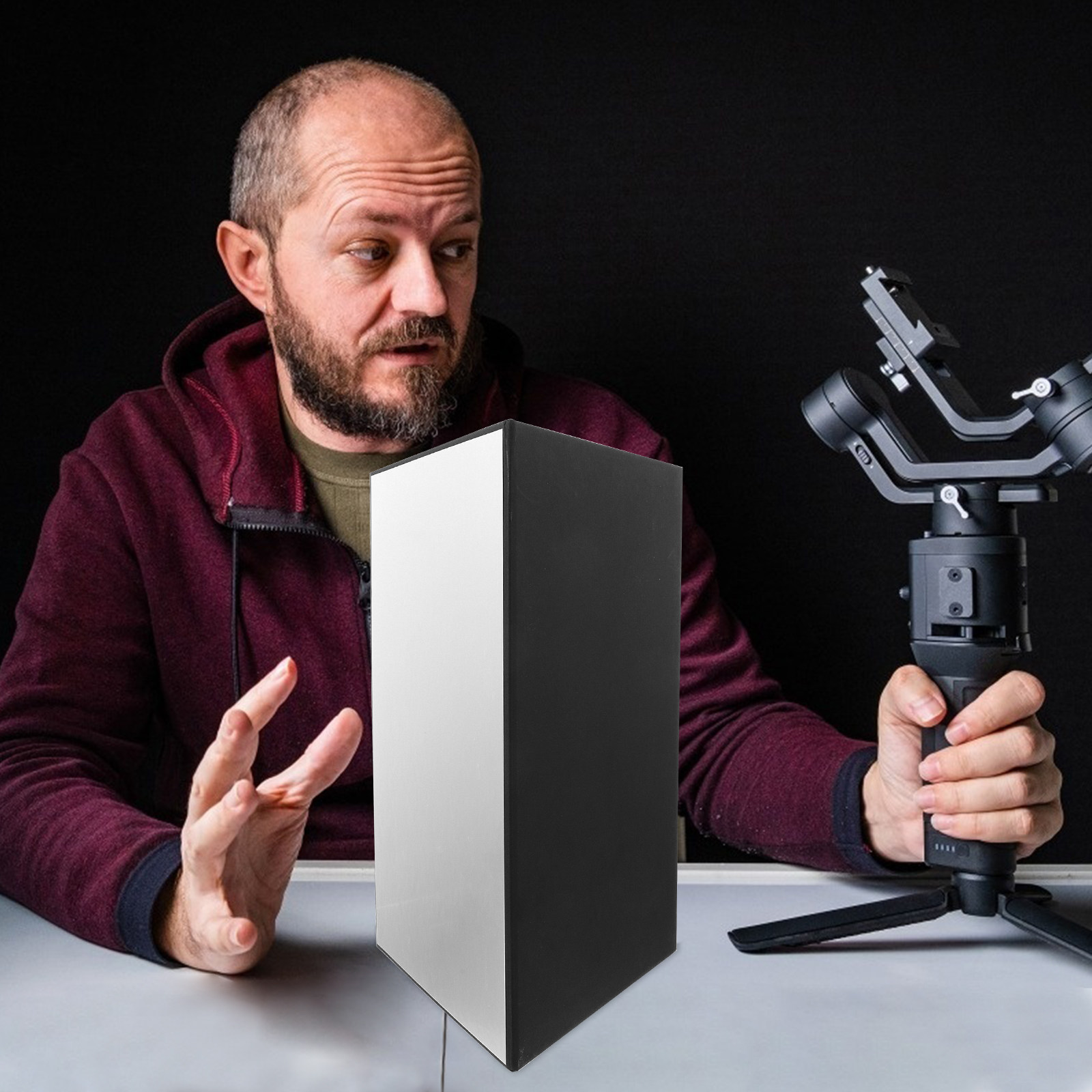 แผ่นสะท้อนแสงสำหรับถ่ายภาพแบบพ - Photography Lighting For Food บทวิจารณ์และราคา
