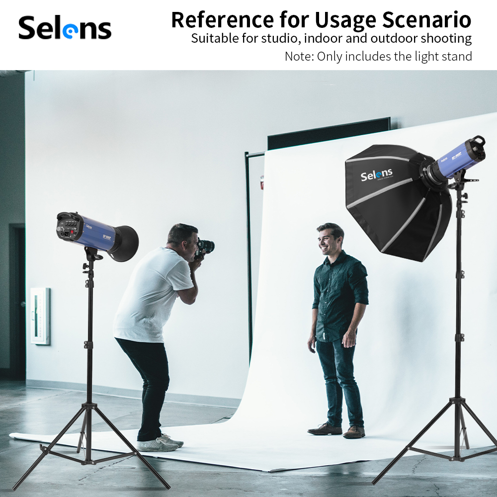 ขาตั้งไฟแบบเบาะลม Selens ขนาด  - Photography Lighting Mount บทวิจารณ์และราคา