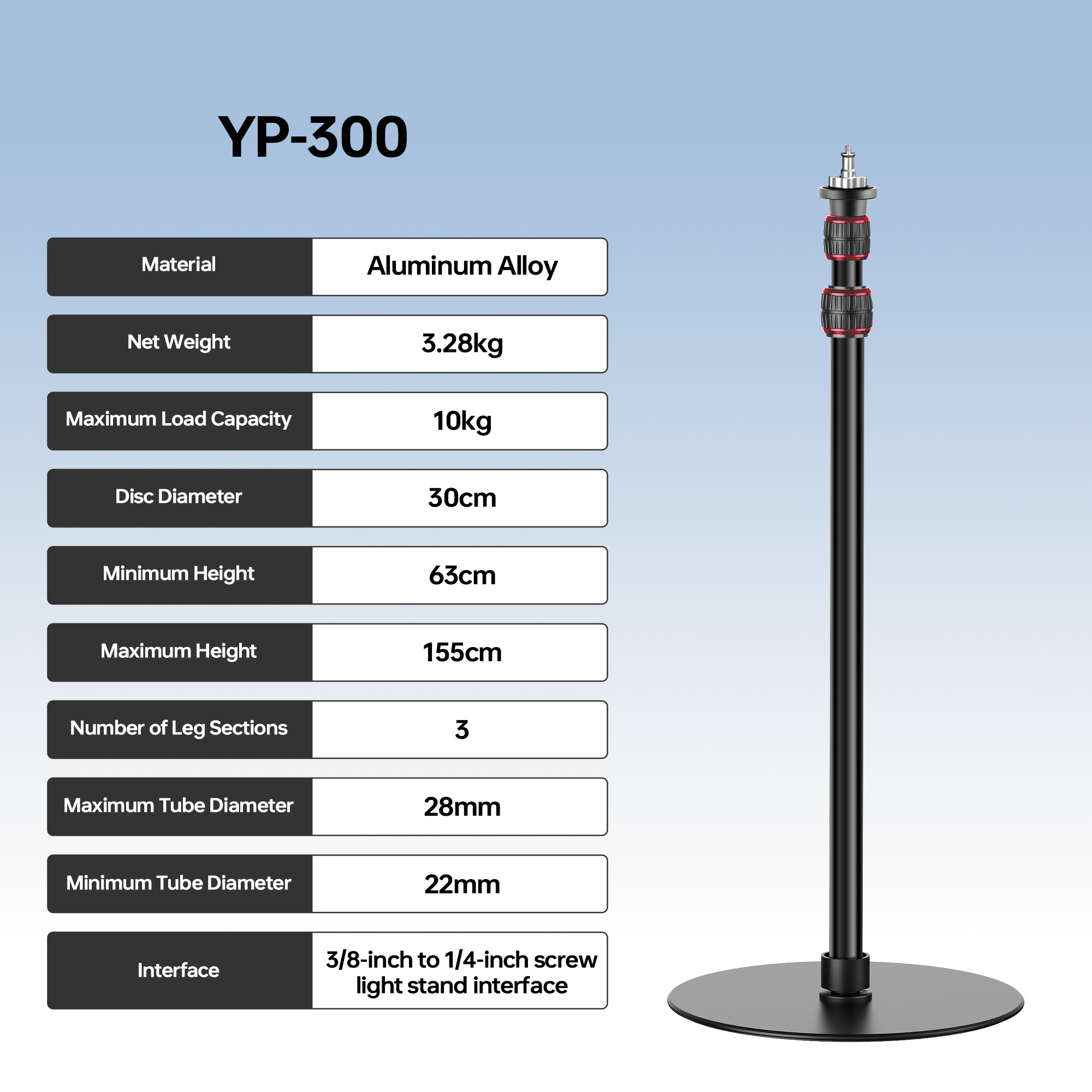 ขาตั้งกล้องแบบขาเดียว Manbily  - Photography Lighting Mount บทวิจารณ์และราคา