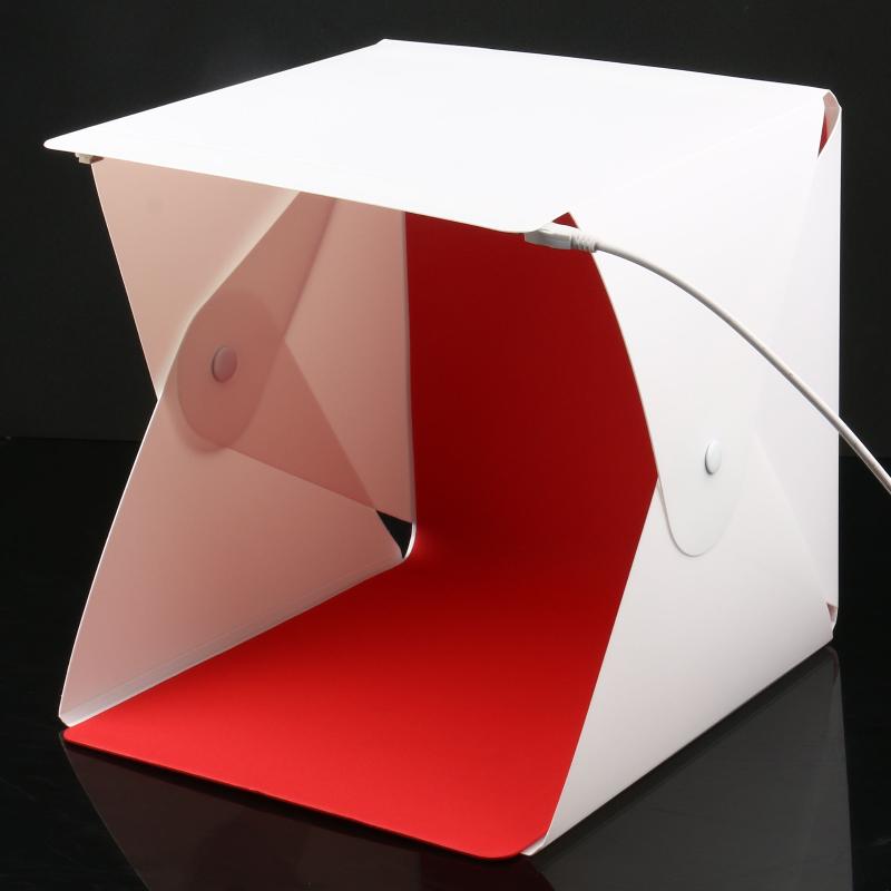 กล่องไฟสตูดิโอถ่ายภาพ LED แบบพ - Photography Lighting Background บทวิจารณ์และราคา