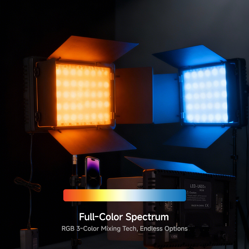 ไฟ LED U600 สำหรับถ่ายภาพในร่ม - Video Light Panel Led บทวิจารณ์และราคา