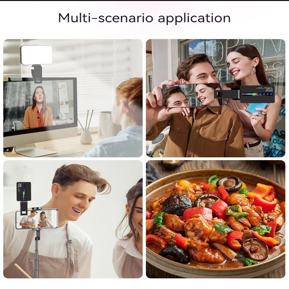 ไฟกล้อง LED RGB ชุดไฟวิดีโอสีเ - Video Light Panel Led บทวิจารณ์และราคา