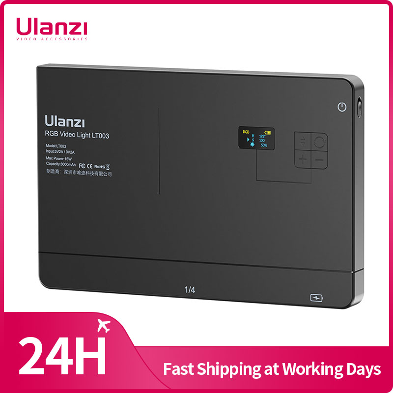 Ulanzi ไฟวิดีโอ RGB 15W LT003แ - Video Light Panel Led บทวิจารณ์และราคา