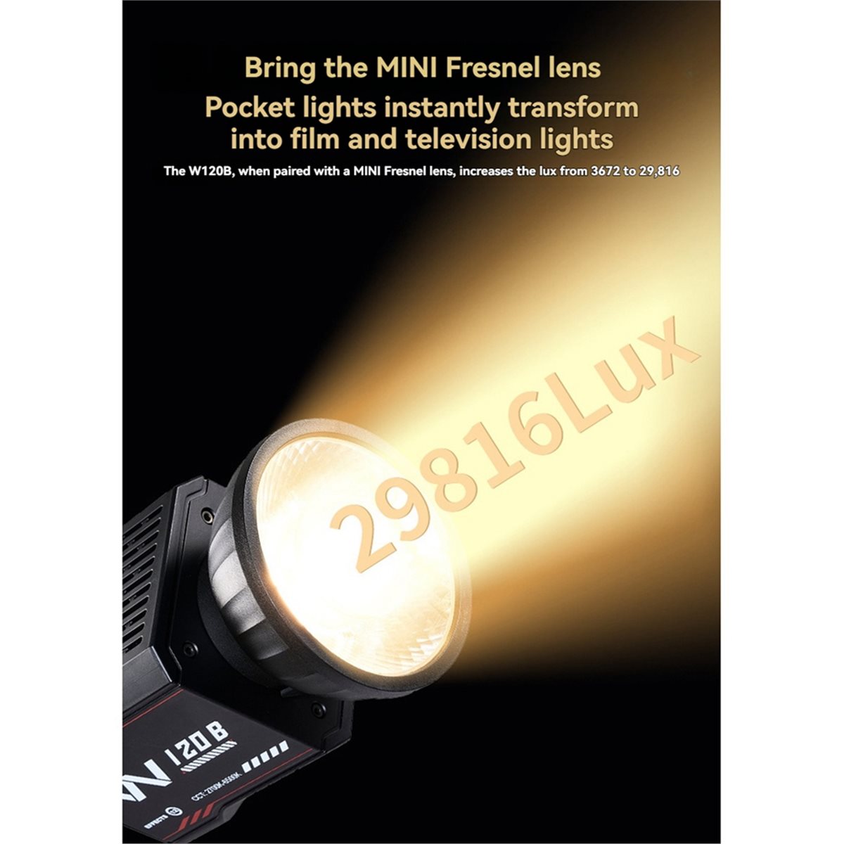 A49T -80 มินิเฟรสเนลเลนส์ 9 เท - Fresnel Lens Attachment บทวิจารณ์และราคา