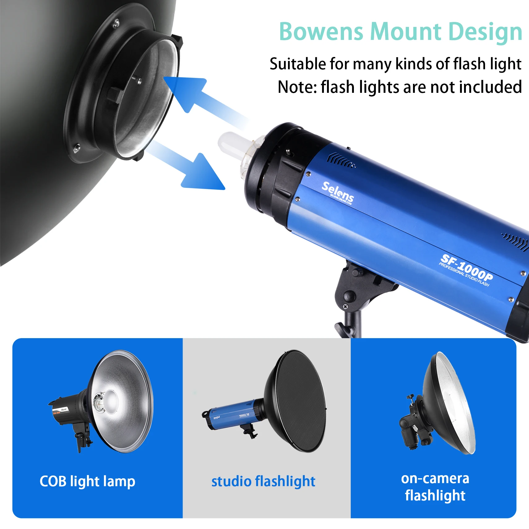 เซลเลนส์ 55 ซม. สะท้อนแสงภายใน - Photography Lighting Beauty Dish บทวิจารณ์และราคา