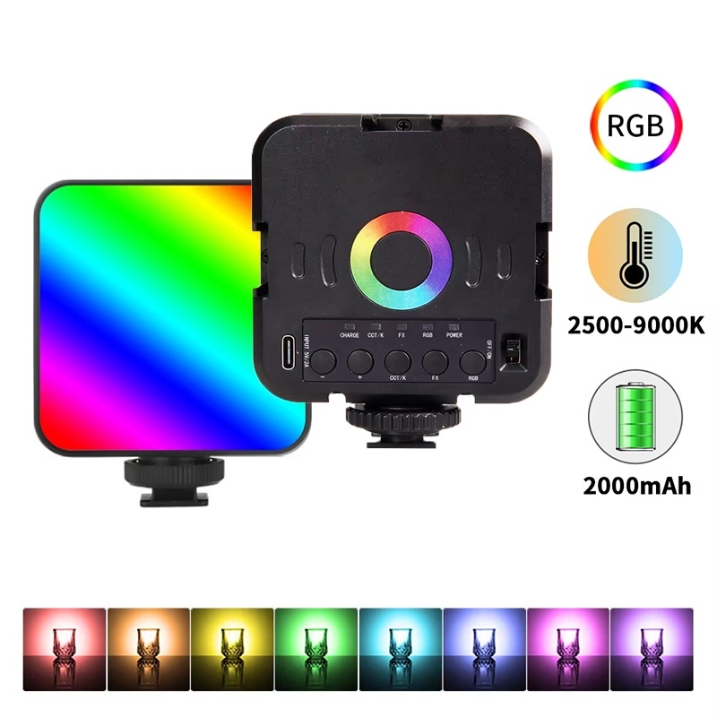 ไฟวิดีโอ RGB ขนาดเล็กแบบพกพา 6 - Photography Lighting Mount บทวิจารณ์และราคา